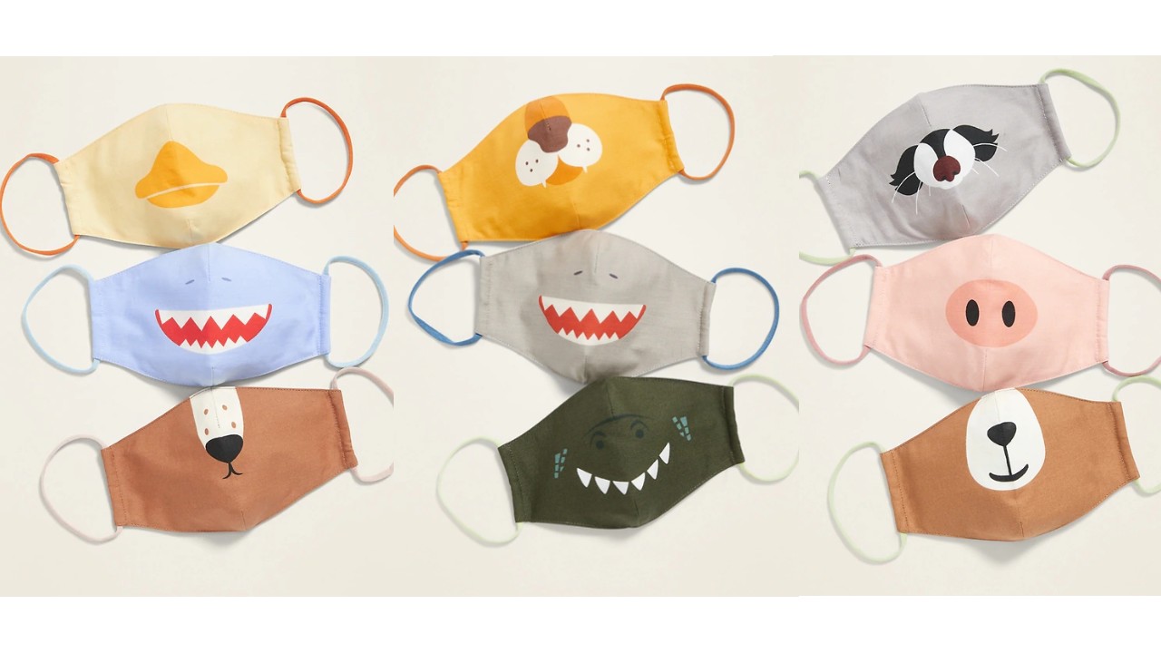 critter face masks
